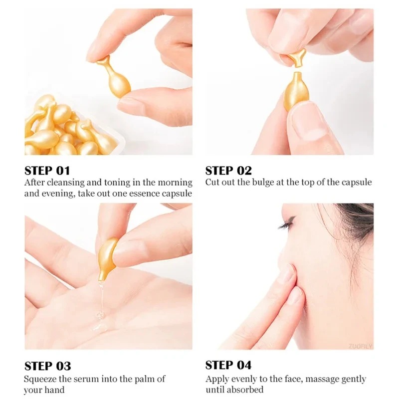Sérum pour le visage, Capsules - Placenta Extract Serum avis et prix