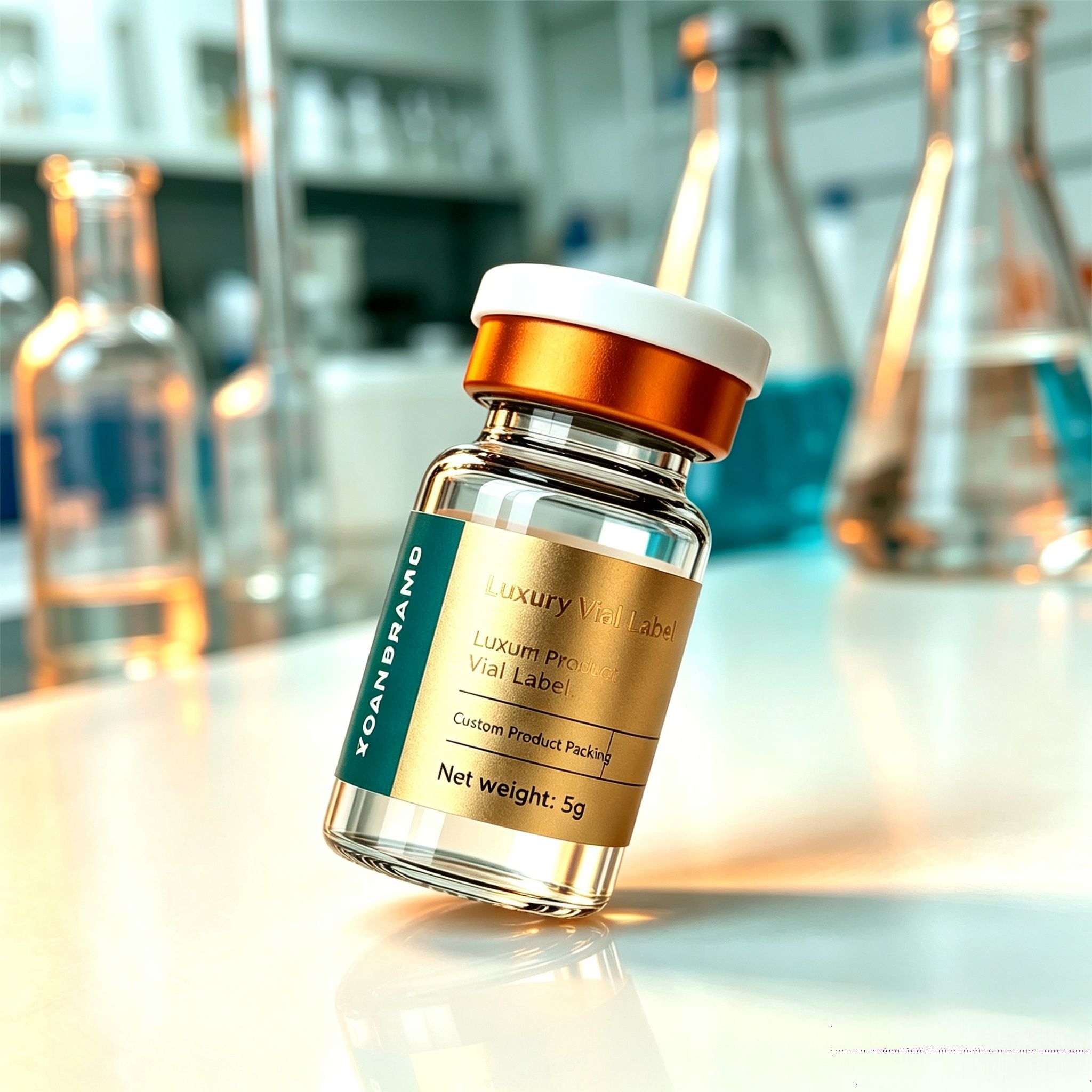 Autocollants en vinyle HD impe - Luxury Skincare Bottles avis et prix
